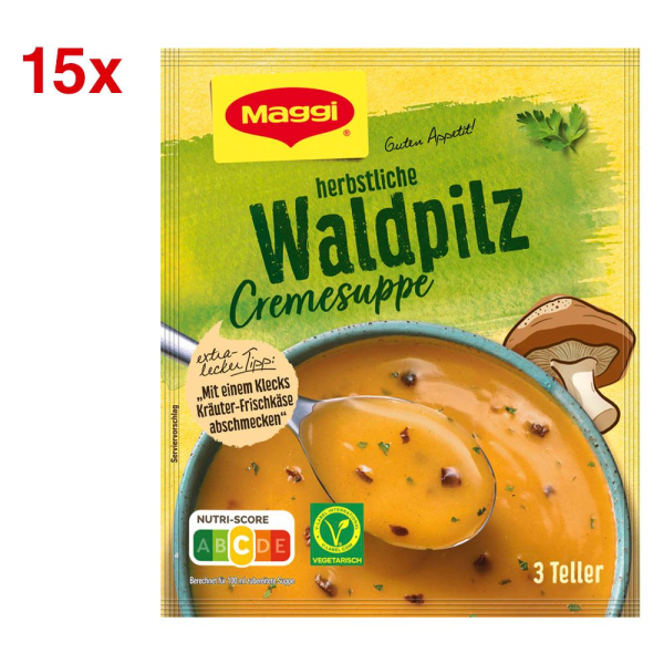 7613036319430 - herbstliche Waldpilz Cremesuppe 520 g 7613036319430 52 Gramm 7613036319430 - herbstliche Waldpilz Cremesuppe 520 g 7613036319430 52 Gramm