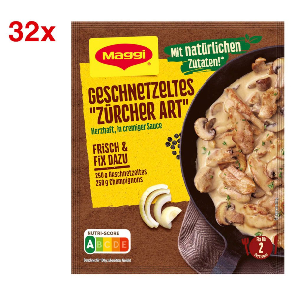 7613287238610 - geschnetzeltes Zürcher Art Soße 470 g 7613287238610 47 Gramm