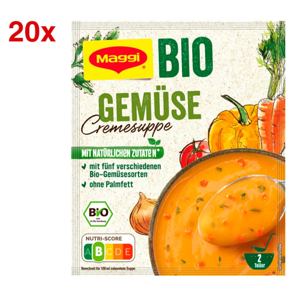 8585002440686 - Bio Bio Gemüse Cremesuppe 5000 ml 8585002440686 500 Milliliter 8585002440686 - Bio Bio Gemüse Cremesuppe 5000 ml 8585002440686 500 Milliliter