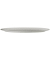2 Seltmann Weiden Teller Nori Coup grau, silber 44,3 x 14,4 cm