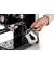 Slim Moderna Espressomaschine schwarz