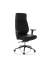 Chefsessel VITORO ECO, schwarz / schwarz, mit Armlehnen, bis 130kg, ohne Kopfst&uuml;tze
