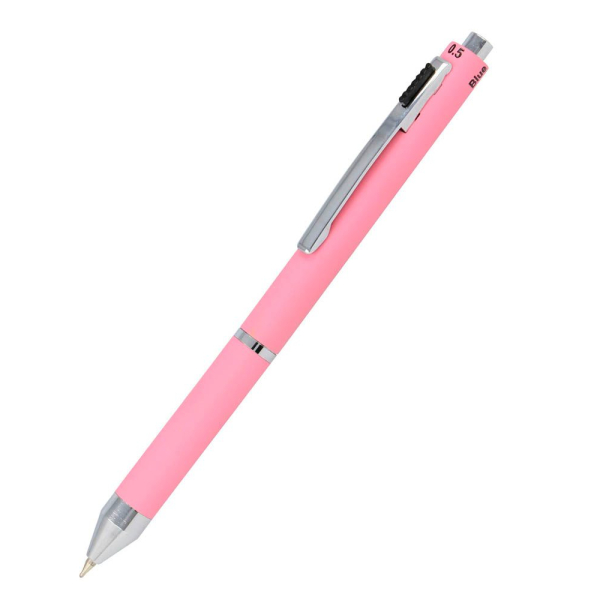 4014421320759 - 4-Farben-Kugelschreiber Multipen rose Schreibfarbe rot blau schwarz grau 1 St 4014421320759 - 4-Farben-Kugelschreiber Multipen rose Schreibfarbe rot blau schwarz grau 1 St