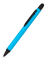 Kugelschreiber Alu Stylus blau