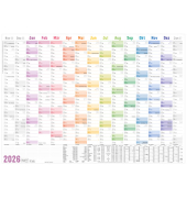 Wandkalender A1+ 2026
