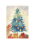 Adventskalender 21-1168 Karte Geschenke unterm Weihnachtsbaum
