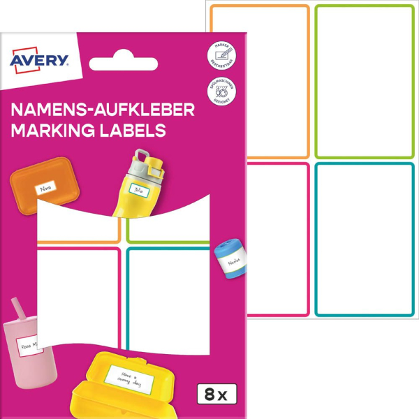4004182519813 - 8 Namensetiketten farbsortiert 480 x 700 mm 4004182519813 8 Stück 4004182519813 - 8 Namensetiketten farbsortiert 480 x 700 mm 4004182519813 8 Stück