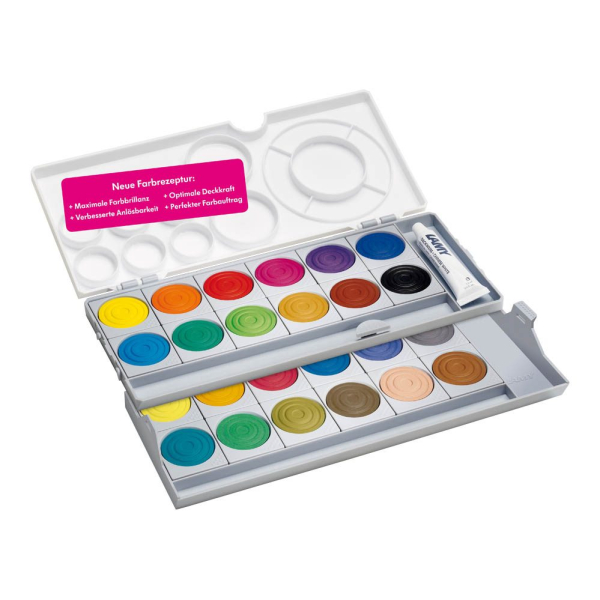 4014519220015 - aquaplus Wasserfarbkasten 24 Farben 4014519220015 Lamy 4014519220015 - aquaplus Wasserfarbkasten 24 Farben 4014519220015 Lamy
