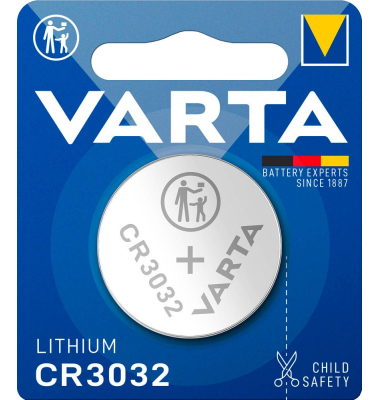 Knopfzellen, CR3032, 3 Volt