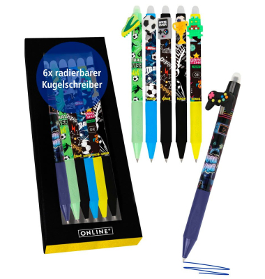 magiXX Fun Gelschreiber Boys 0,7 mm, Schreibfarbe: blau