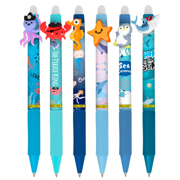 4014421701879 - magiXX Fun Gelschreiber Sea 07 mm Schreibfarbe blau 4014421701879 6 Stück