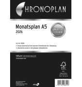 Kalendereinlage 50286, Monatsplan, 1 Monat / 1 Seite,  (A5), 2027