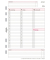 Kalendereinlage 50296, Jahres-Set, 1 Woche / 2 Seiten, 14,8x21cm (BxH) (A5), 2027