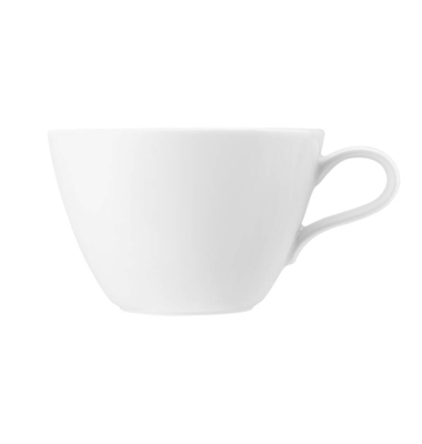 6 Seltmann Weiden Kaffeetassen M5389-Coup weiß 0,35 l