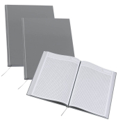 Notizbuch 5313S, silber, A4, 70g