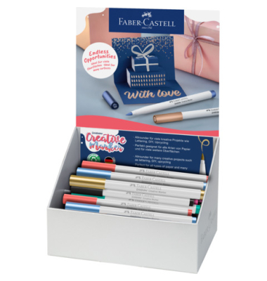 Kreativmarker Brush Goldfaber