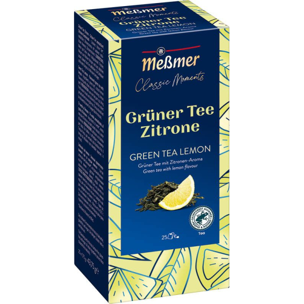 4002221042803 - Grüner Tee Zitrone Tee 25 Portionen 4002221042803 44 Gramm 4002221042803 - Grüner Tee Zitrone Tee 25 Portionen 4002221042803 44 Gramm