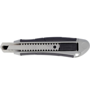 4 WESTCOTT Cuttermesser PROFESSIONAL Softgrip grau 18,0 mm