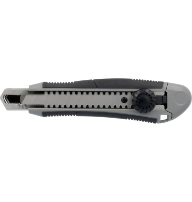 5 WESTCOTT Cuttermesser PROFESSIONAL Softgrip grau 18,0 mm