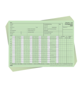 Urlaubs- und Fehltagekarten 2901/26-10, A5 quer, 2026