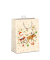 Weihn.Geschenktragetasche Schlitten natur