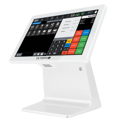 Registrierkasse TS10 inkl. eingebautem Scanner (ohne TSE-Lizenz) weiß