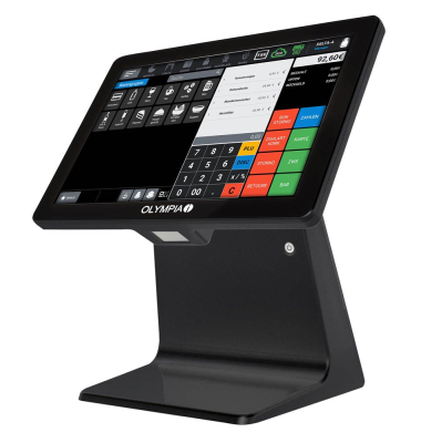 Registrierkasse TS10 inkl. eingebautem Scanner (ohne TSE-Lizenz) schwarz