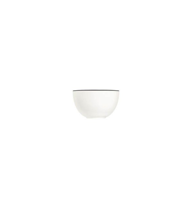 6 ID Fine Schalen Modest Black Mesa weiß 13,0 cm