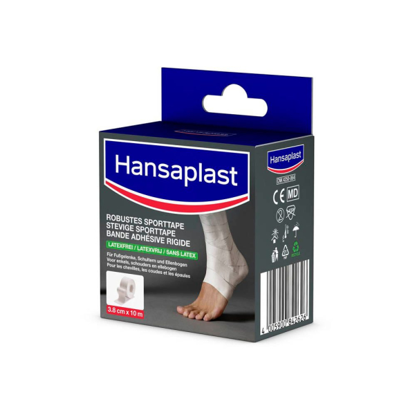 4005900842626 - Tape ROBUSTES SPORTTAPE 48423 weiß 38 cm x 100 m 1 Rolle 4005900842626 Hansaplast 4005900842626 - Tape ROBUSTES SPORTTAPE 48423 weiß 38 cm x 100 m 1 Rolle 4005900842626 Hansaplast