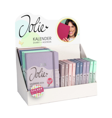 Buchkalender SF555, sortiert, 1 Woche / 2 Seiten (A5), 2026