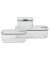 Frischhaltedosen-Set EasyClip grün 2x 0,7 l und 1x 1,5 l, 1 Set