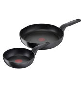 Pfannen-Set HARD TITANIUM PRO schwarz 2-tlg.