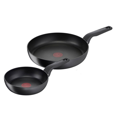 Pfannen-Set HARD TITANIUM PRO schwarz 2-tlg.
