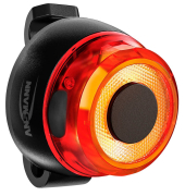Rear round LED Fahrradbeleuchtung schwarz