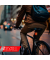 Rear round LED Fahrradbeleuchtung schwarz
