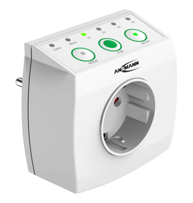 AES1.3 Timer-Steckdose weiß