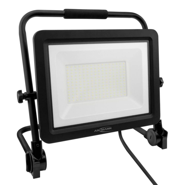 4013674201792 - ANSMANN FL150W-AC LED Arbeitsstrahler 18000 Lumen IP65 Stoßfest mit Tragegriff schwarz