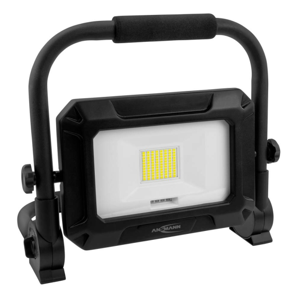 4013674201808 - ANSMANN FL50W-R LED Akku-Arbeitsstrahler 4500 Lumen IP54 stoßfest verstellbar 360° Leuchtenkopf schwarz 4013674201808 - ANSMANN FL50W-R LED Akku-Arbeitsstrahler 4500 Lumen IP54 stoßfest verstellbar 360° Leuchtenkopf schwarz