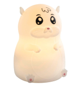 Hamster Lilli LED Nachtlicht weiß 9,23 cm, 0,2 W