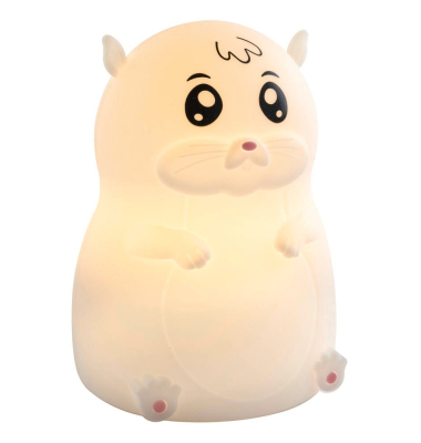 Hamster Lilli LED Nachtlicht weiß 9,23 cm, 0,2 W