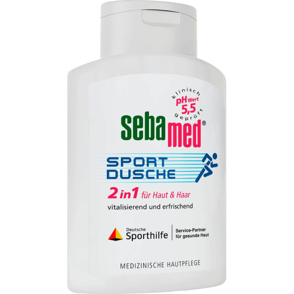 4103040908100 - sebamed® Sportdusche Duschgel 2 in 1 für Haut und Haar 200 ml - Flasche 4103040908100 - sebamed® Sportdusche Duschgel 2 in 1 für Haut und Haar 200 ml - Flasche
