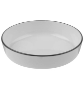 6 ID Fine Schalen Modest Black Stolt grau 21,0 cm