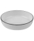 6 ID Fine Schalen Modest Black Stolt grau 21,0 cm