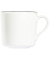 6 ID Fine Kaffeebecher Modest Black Alzar weiß 0,3 l