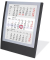 Tischkalender 5038 SCHWARZ/GRAU, 
