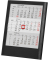 Tischkalender 5035 SCHWARZ, 
