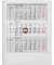 Tischkalender 5035 WEIß, 