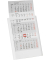 Tischkalender 5035 WEIß, 