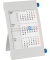 Tischkalender 5000 GRAU/BLAU, 
