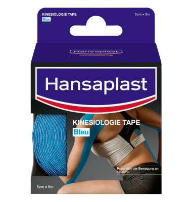 Tape KINESIOLOGIE 48393 blau 5,0 cm x 5,0 m